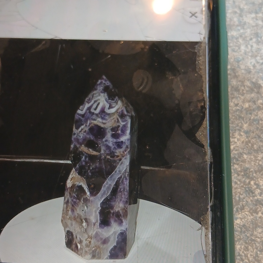 Dream Amethyst  druzy tower